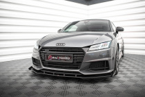 Audi TT S / S-Line 8S 2014-2018 Street Pro Frontläpp / Frontsplitter med Splitters Maxton Design